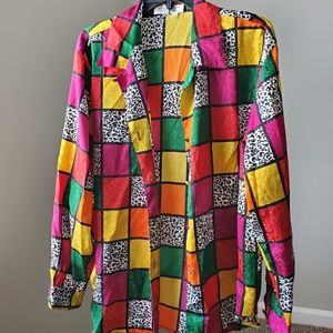 Laura & Jayne Colorful Print Blouse